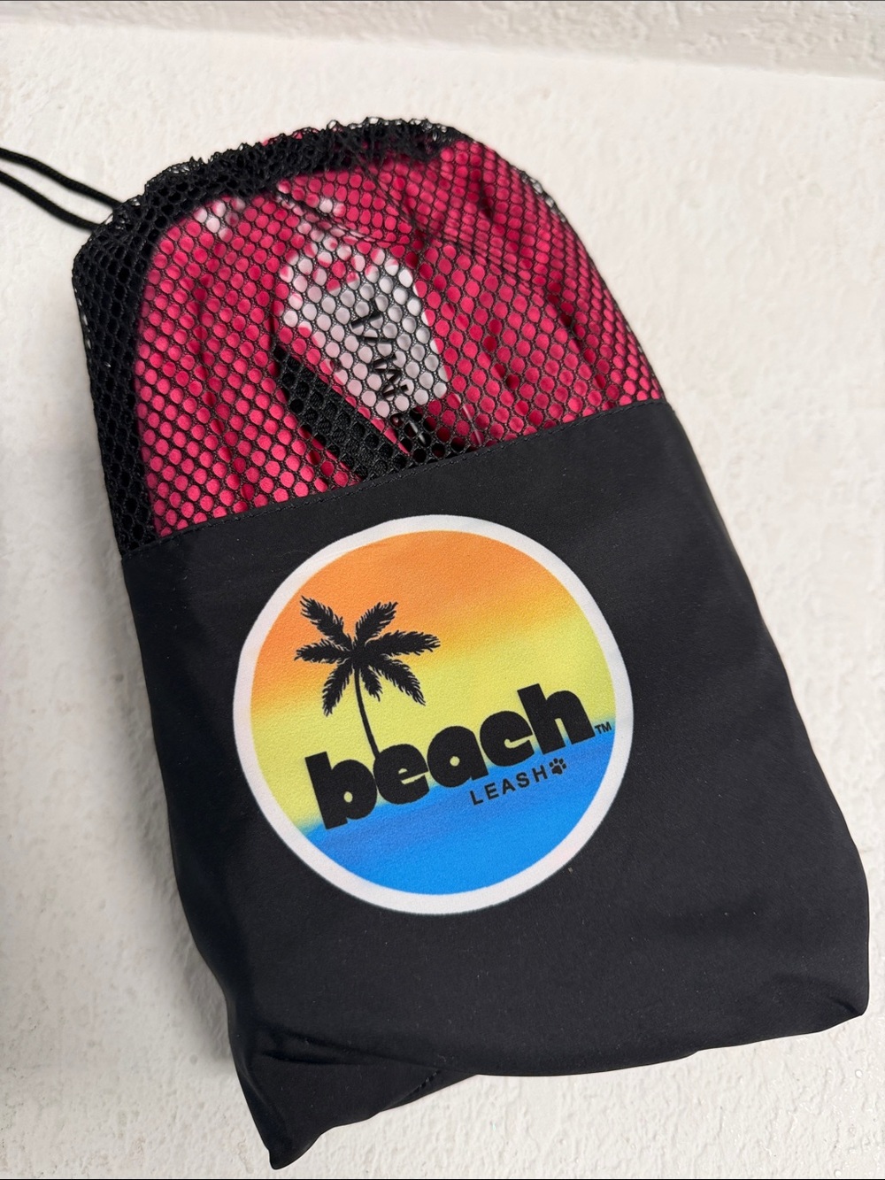 NWT- Beach Leash beach towel and leash in one  M/L